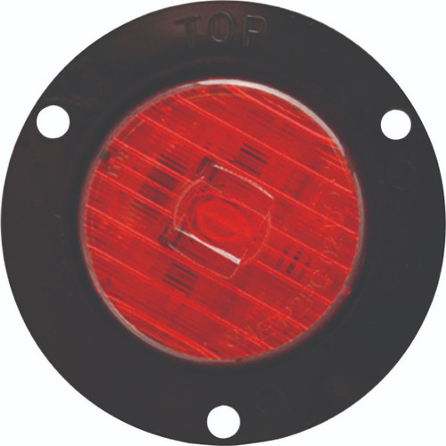 Lamp, 2" Red Flush Mnt Led | MCL52RB (OPT)