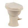 Dometic™ Complete 410 Tall Gravity Flush Toilet - Porcelain - Foot Flush - Bone