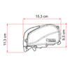 Fiamma® 07830E01R Camper Van F80s Patio Awning - 4.0m (13'2") - White Case