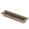 AP Products 013-641 RV Heating/Cooling Floor Register - 2.25" x 10" - Brown