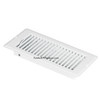 AP Products 013-627 RV Heating/Cooling Floor Register - 4" x 10" - White