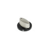 CAN Srl 4000260 OEM Cooktop Burner Control Knob - Black/Chrome