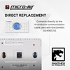 Micro-Air 350 RV Air Conditioner Digital Thermostat for Dometic CCC2 Controls - White