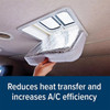 Camco 45196 Black-Out Insulator w/ Sunshield Reflective for Roof Vents