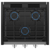 GE® PLU621RTSS RV Kitchen 3-Burner Propane Cooktop