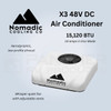 Nomadic Cooling X3 48V 15,120 BTU Camper Van Air Conditioner - White