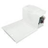 NomadicArk NA-TB-L RV Bench Toilet - Electric Flush - LH Cassette w/ 4227LP Shower Pan - Left Drain
