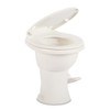 Dometic™ Complete 410 Tall Gravity Flush Toilet - Porcelain - Foot Flush - White