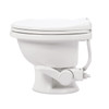 Dometic™ Complete 411 Short Gravity Flush Toilet - Porcelain - Foot Flush - White