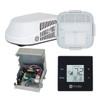 GE® GRCS13XHHW High-Efficiency R32 RV Air Conditioner 13.5k / 15A - White w/ Non-Ducted ADB, Control Box, & Black T-Stat Kit