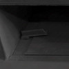 Dexter V2111-55 Exterior Wall Vent for RV Range Hood - Black