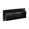 Dexter V2111-55 Exterior Wall Vent for RV Range Hood - Black
