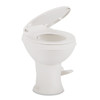 Dometic™ Essential 400 Tall Gravity Flush Toilet - Plastic - Foot Flush - White