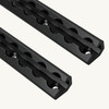 VanEssential LTC72BK Corner L-Track, Black - 72" - 2 Pack