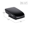 Dometic™ Fan-Tastic FA75 RV & Van Complete Powered Roof Vent w/ Stormhood -  Black