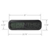 AM Auto UBW-RV2-HSS Passenger Side Half-Slider Small Bunk Window