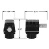 Rieco Titan 14632 OEM Jack Manual Crank Head - 2K - Black