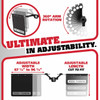 Rock Tamers RT00108 Mudflap System - 2" Drawbars