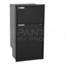 Vitrifrigo DP150i CHR (DP150IBD3-DO-F) Double-Door Refrigerator/Freezer - Black - DC Only - 5.3 CF