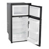 Vitrifrigo DP150i CHR (DP150IBD3-DO-F) Double-Door Refrigerator/Freezer - Black - DC Only - 5.3 CF