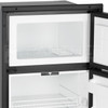 Vitrifrigo DP150i CHR (DP150IBD3-DO-F) Double-Door Refrigerator/Freezer - Black - DC Only - 5.3 CF