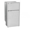 Vitrifrigo DP150i CHR (DP150iJD3-DO-F) Double-Door Refrigerator/Freezer - Grey - DC Only - 5.3 CF