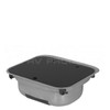 Dometic™ SMEV VA8005 RV Square Kitchen Sink Combo w/ Glass Lid and SUP-542 Faucet