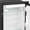 Vitrifrigo C85i CHR (C85iBD3O-F) RV Electric Refrigerator/Freezer - Black - DC Only - 3.2 CF