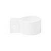 Rieco Titan 554141 Camper Jack Lightweight C-Clamp for Fixed Plate Jacks - White