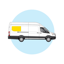 Transit 148"WB EXT Passenger's Side Panel 3