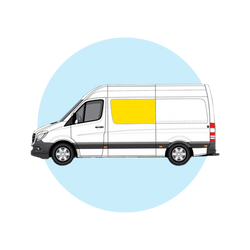 Sprinter 144"WB Driver's Side Panel 1