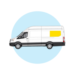 Transit 148"WB EXT Driver's Side Panel 3