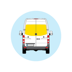 Sprinter 144"WB Rear Door Windows