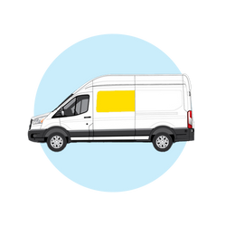 Transit 148"WB Driver's Side Panel 1