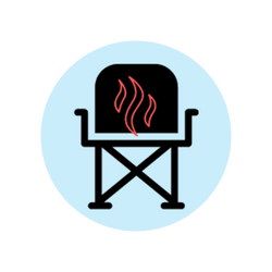 Single Heated Chairs