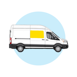 Transit 148"WB Passenger's Side Panel 1