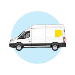 Transit 148"WB Driver's Side Panel 3