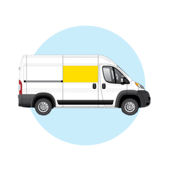 Promaster 136"WB Passenger's Side Panel 1