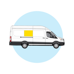 Transit 148"WB EXT Passenger's Side Panel 2