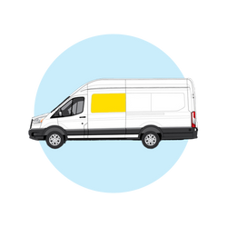 Transit 148"WB EXT Driver's Side Panel 1