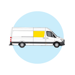 Sprinter 170"WB EXT Passenger's Side Panel 1