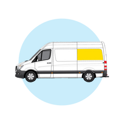 Sprinter 144"WB Driver's Side Panel 2