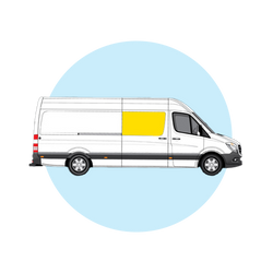 Sprinter 170"WB Passenger's Side Panel 1
