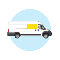 Promaster 159"WB EXT Passenger's Side Panel 1