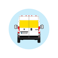 Promaster 136" WB Rear Door Windows