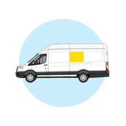 Transit 148"WB EXT Driver's Side Panel 2