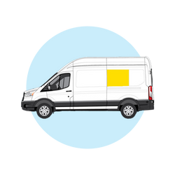 Transit 148"WB Driver's Side Panel 2