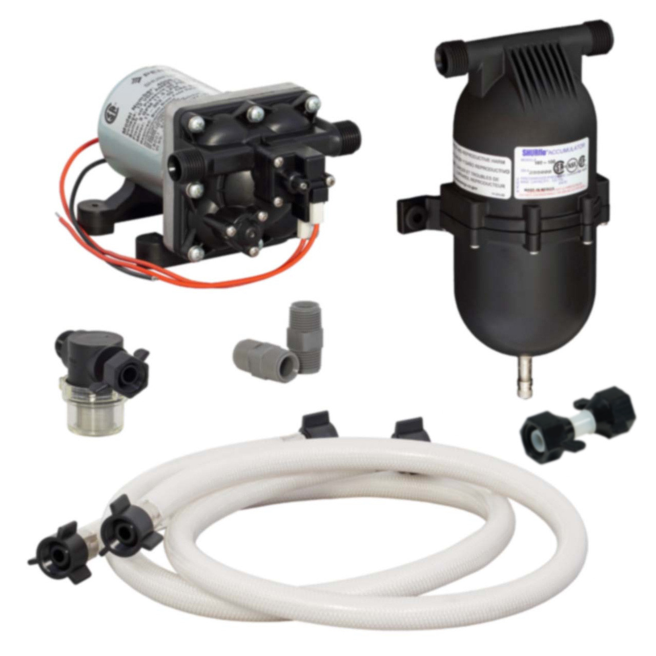 Shurflo 4008 Series RV Fresh Water Pump Parts Breakdown