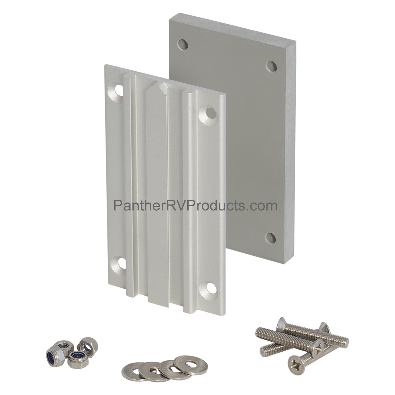 10554412525 Plywood Edge Plastic Trim T Molding 11/4" Grey 25 FT