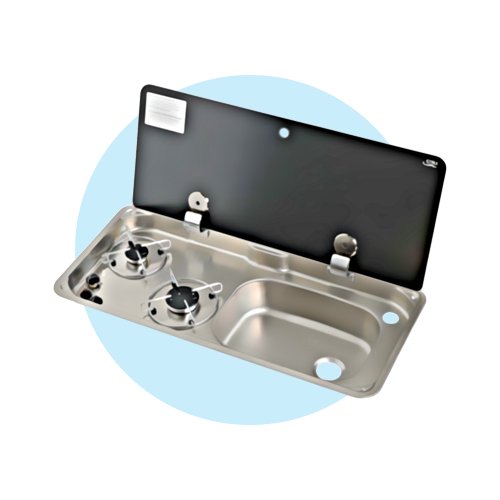 RV Cooktop-Sink Combos